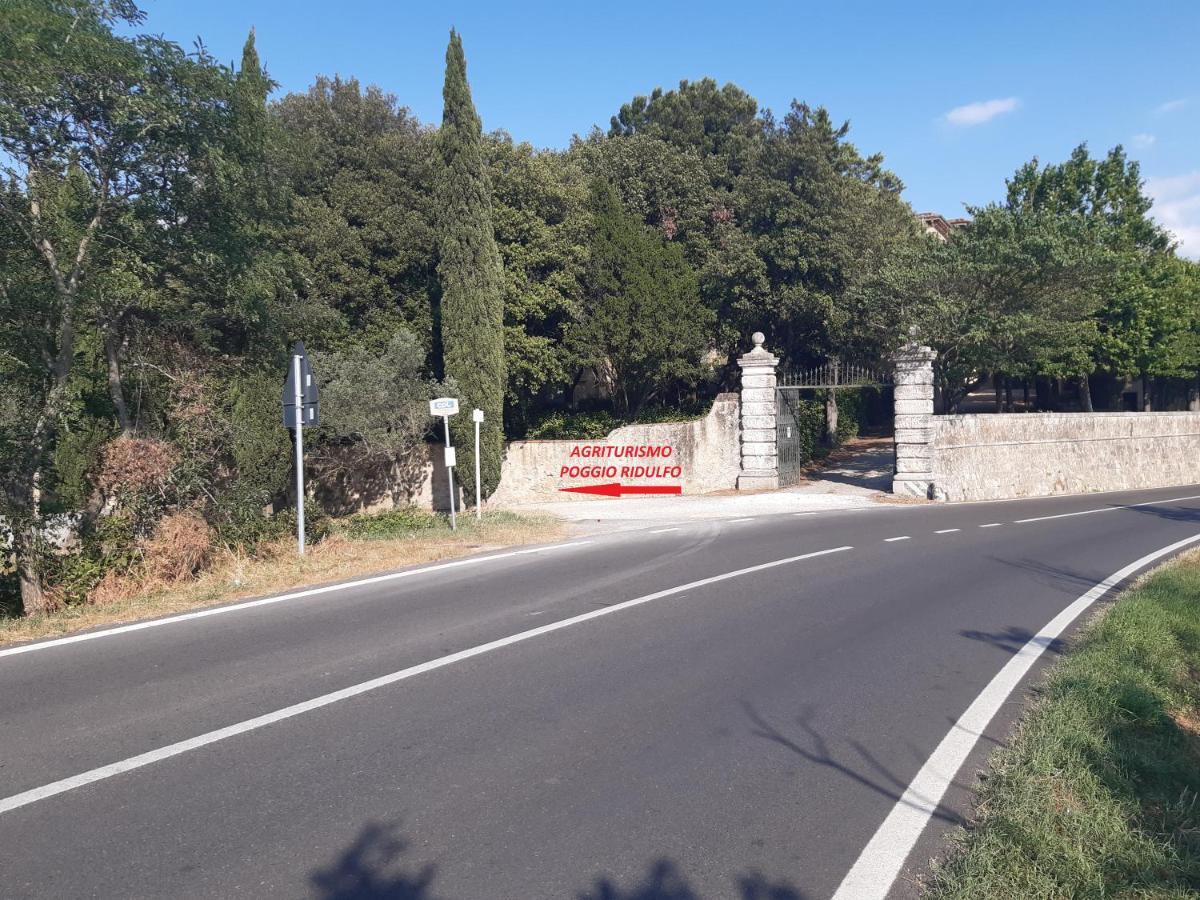 Agriturismo Poggio Ridulfo Volterra Exterior foto